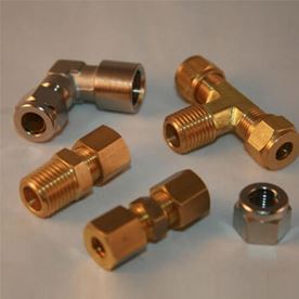 Red-Yellow Metal Ferrule Fittings Supplier in India